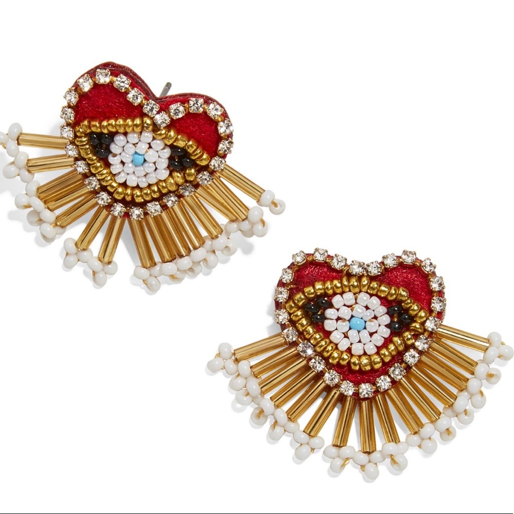 BaubleBar Anya Evil Eye Statement Earrings